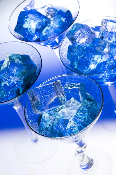 Blauer Cocktail — Stockfoto