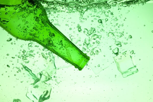 Bottiglia verde — Foto Stock