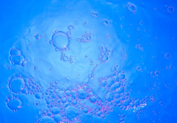 蓝色气泡 — 图库照片