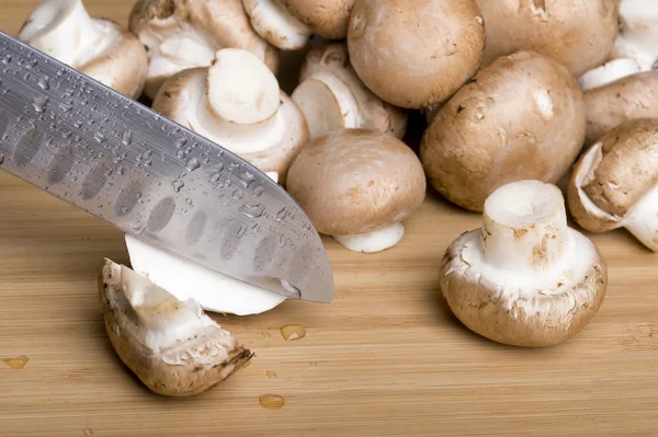 stock image Cut mushroom