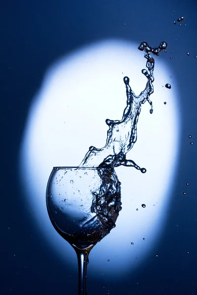 Sıçramasına şarap — Stok fotoğraf
