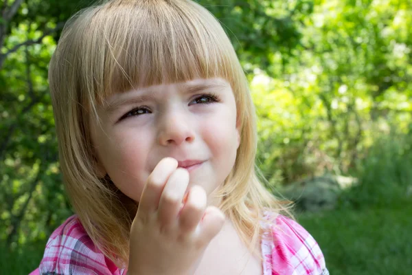 stock image Portrait little girl