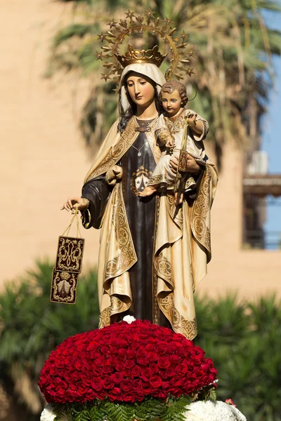 Virgen del Carmen — Stockfoto