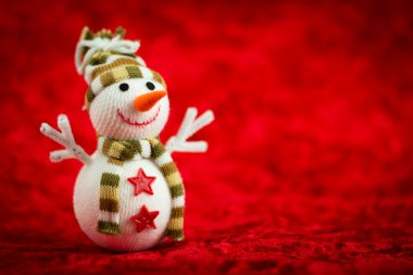 Wool Snowman clipart