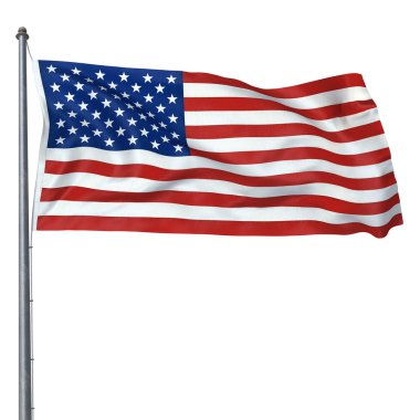 American flag clipart