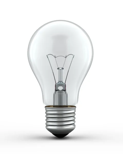 3d renderizar lâmpada — Fotografia de Stock
