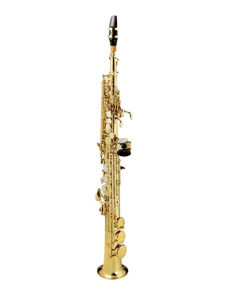 Soprano saksafon — Stok fotoğraf