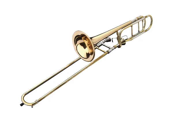 Messing dia trombone — Stockfoto