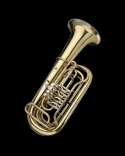 Tuba, instrumento de sopro — Fotografia de Stock