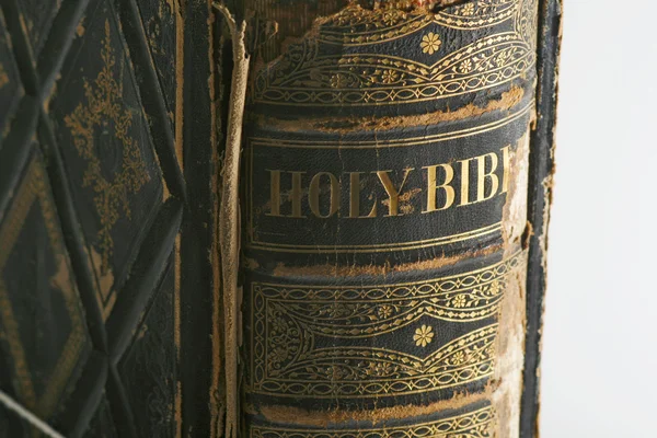 Старая библия — стоковое фото