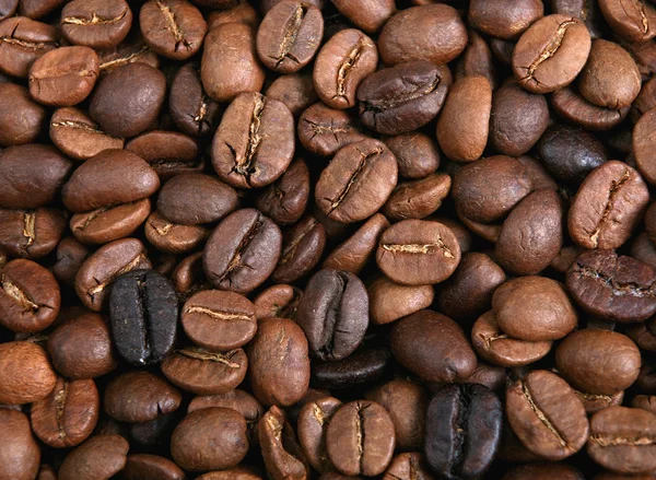 stock image Blend of roasted coffee beans