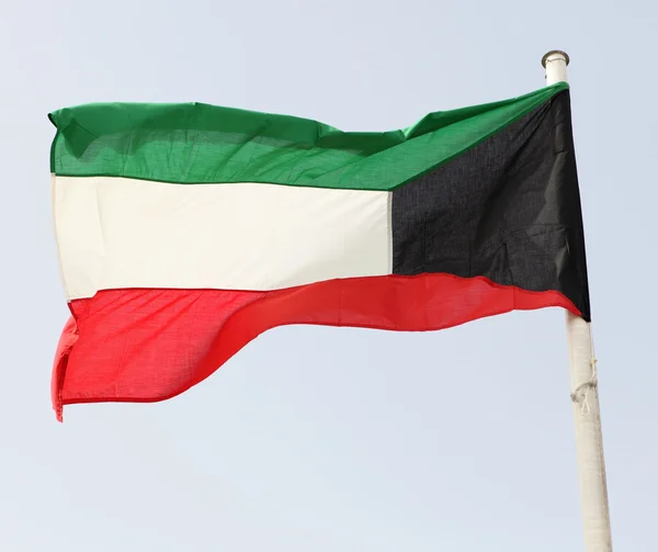 Bandera nacional de Kuwait —  Fotos de Stock