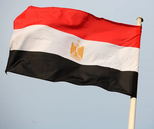 Bandeira egípcia — Fotografia de Stock