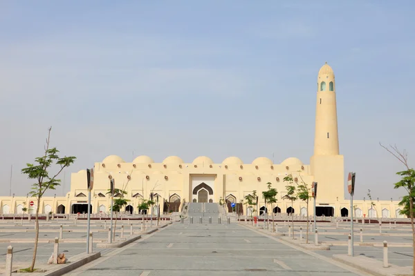 卡塔尔的国家清真寺 — 图库照片
