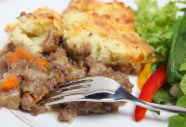 Shepherds pie dinner clipart