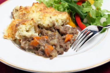 Shepherds pie dinner clipart