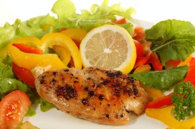 Lemon pepper Chicken breast clipart