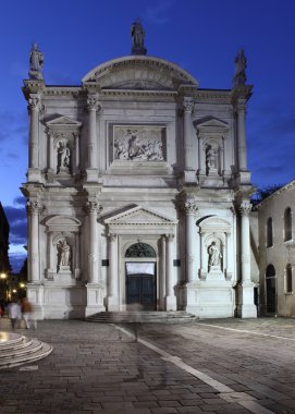 Chiesa di Sao Rocco in Venice clipart