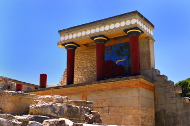 Knossos North Entrance clipart