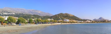 Plakias, Crete, panorama clipart