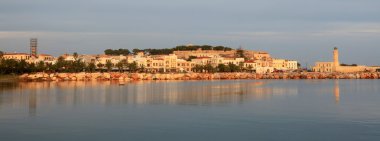 Rethymnon at dawn clipart