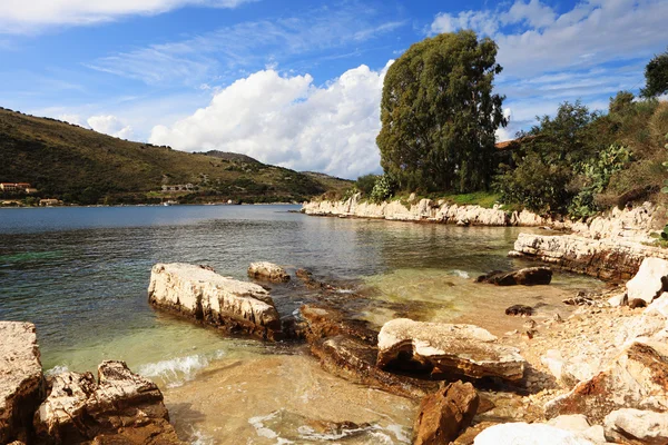 Kassiopi beach Corfu — Stockfoto