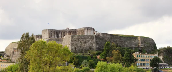 Nova fortaleza em Corfu Town — Fotografia de Stock