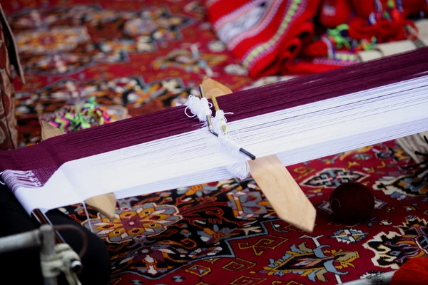 伝統的なアラブの織機 — ストック写真