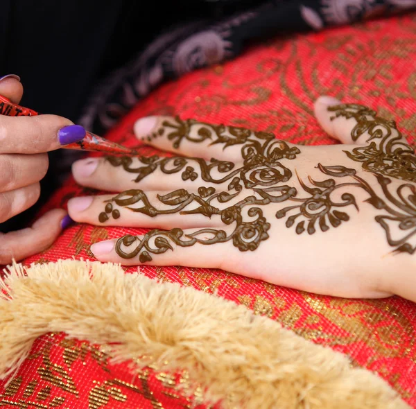 stock image Henna art