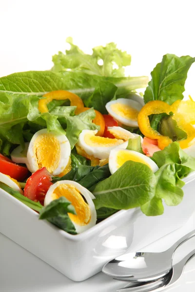 Egg salad vertical — Stock Photo, Image