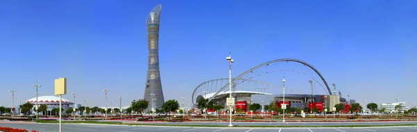 Aspire комплекс у Doha — стокове фото