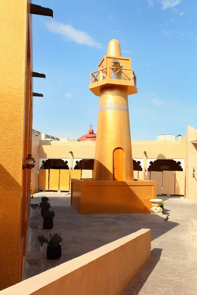 金色的清真寺垂直 — 图库照片