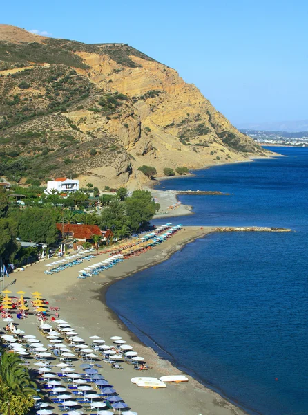 Playa Agia Galini, Creta, Grecia, poco antes del atardecer . —  Fotos de Stock