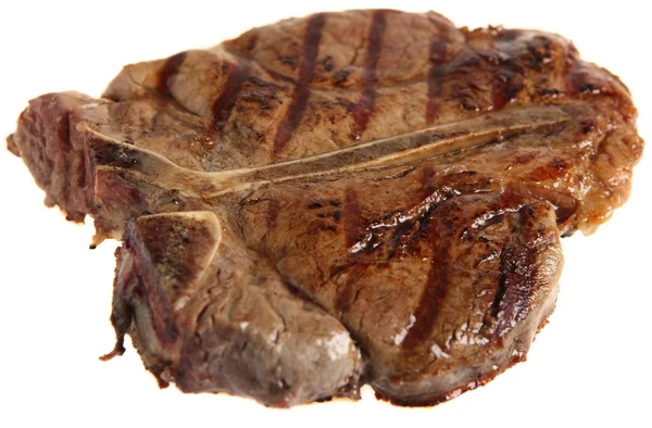 Grilled T-bone from above — Stock Photo, Image