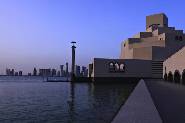Museo de arte islámico puesta de sol — Foto de Stock