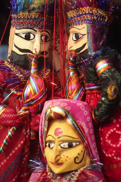 Indian puppets — Stock Photo, Image