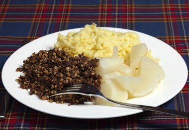 Burns night supper clipart