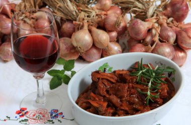 Boeuf bourguignonne kase yatay