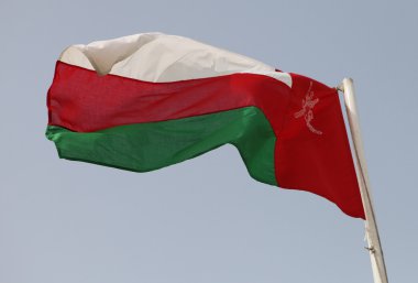 Oman's flag clipart