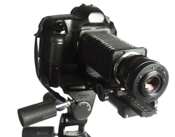 Professional micro-photography rig — Stock Photo, Image