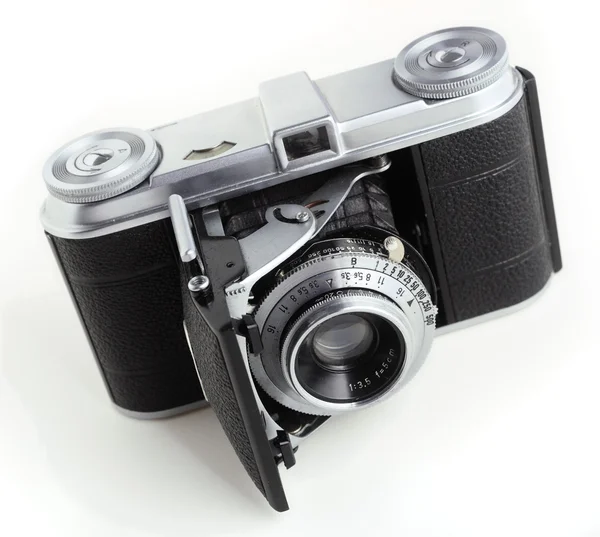 Antique 35mm film camera — Stock Photo, Image