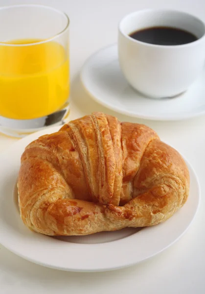 欧式早餐垂直 — 图库照片