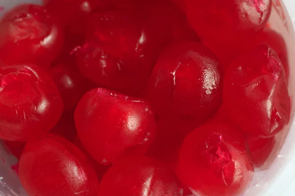Glace cherry macro — Stock Photo, Image