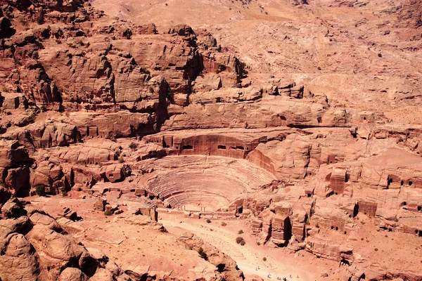 Petra, Roma amfi — Stok fotoğraf