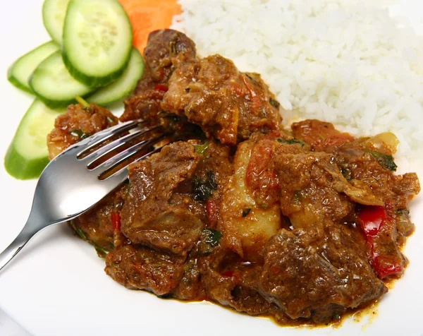 Beef chilli curry — Stock Photo, Image
