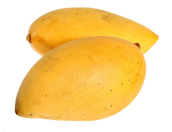 Tajski mango nad białym — Zdjęcie stockowe