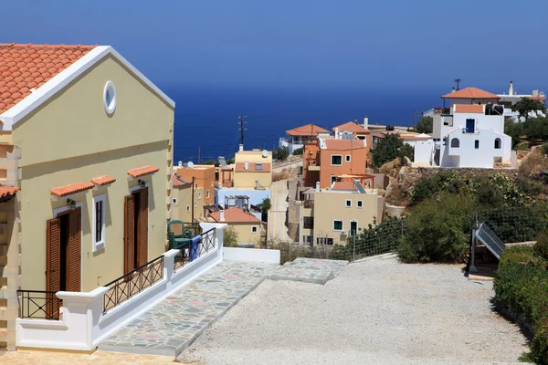 Vakantiehuizen in Kreta — Stockfoto