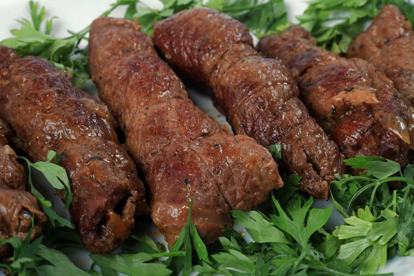 Rundvlees olijven en peterselie — Stockfoto