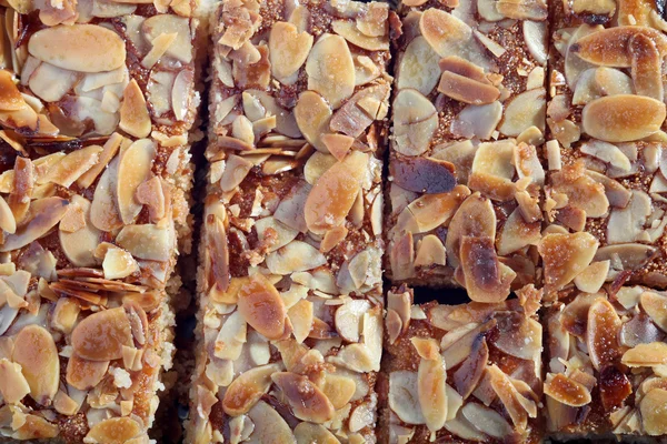 Nammora Lebanese semolina honey cake — Stock Photo, Image