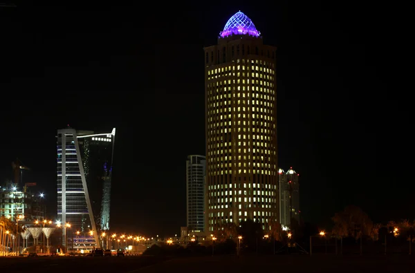 West Bay high rise area Doha — Stock Photo, Image